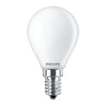 Philips Corepro LED Lustre E14 Ball Frosted 6.5W 806lm - 840 Cool White | Replaces 60W